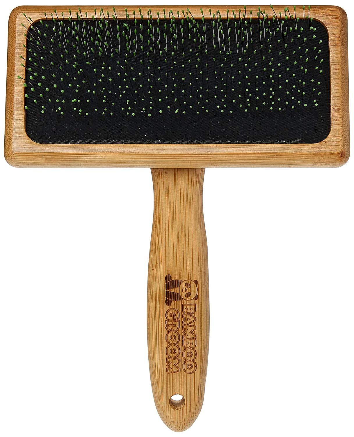 Bamboo Groom Soft Slicker Brush Medium