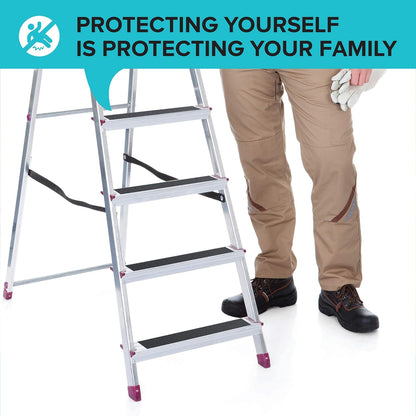 LifeGrip Anti Slip Transparent Anti Slip Tape, 4 inch by 30 feet, Non-Slip Traction Grip Tape to Tubs, Boats, Stairs, Clear, Soft, Comfortable for Bare feet (4" X 30')