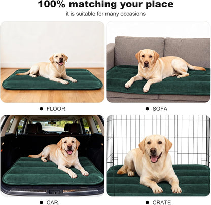 Dog Bed Mat – Soft & Comfortable Dog Kennel Pad for Crate – Durable Crate Bed & Mat for Dogs & Cats – Ideal for Crate, Kennel, and Home Use