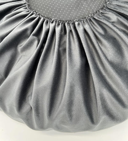 Waterproof Dog Bed Cover Replacement Round 42 Inch Grey