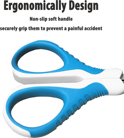 gonicc Dog & Cat Pets Nail Clippers and Trimmers - with Safety Guard to Avoid Overcutting, Free Nail File, Razor Sharp Blade - Professional Grooming Tool for Pets (for Medium to Small Dogs)