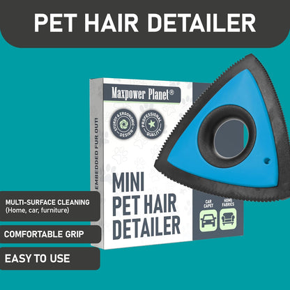 Maxpower Planet Pet Hair Removal Tool, Dog Hair Remover, for Car Carpet, Furniture, Easy Use Car Detailing Fur Remover Tool, Pet Hair Remover for Pet Fur