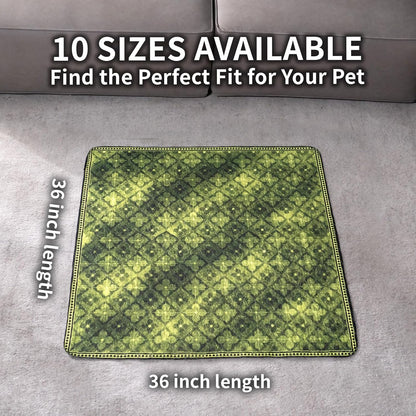 Washable Pee Pads for Dogs, Reusable Puppy Potty Training Pads, Ultra-Absorbent Thick Waterproof Leak-Proof Non-Slip Pads & Mat for Crate, Playpen, Floor, Whelping & Housebreaking , 2 Pack 18"x24"