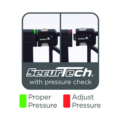Safety 1st Easy Install Baby Gates for Doorways, Tall & Wide, Décor Easy Install, Pressure Mount Fastening, No Drilling