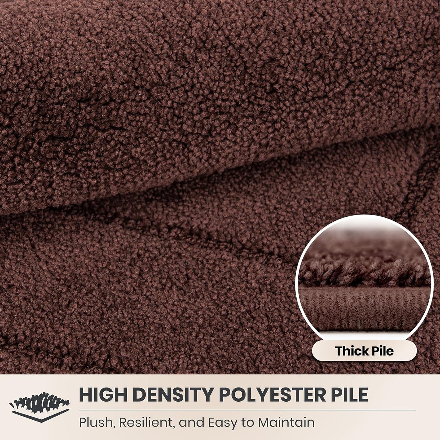 PURRUGS Dirt Trapping Door Mat 32" x 47", Non-Slip/Skid Machine Washable Entryway Rug, Dog Doormat, Super Absorbent Welcome Mat for Muddy Wet Shoes and Paws, Grayish Brown