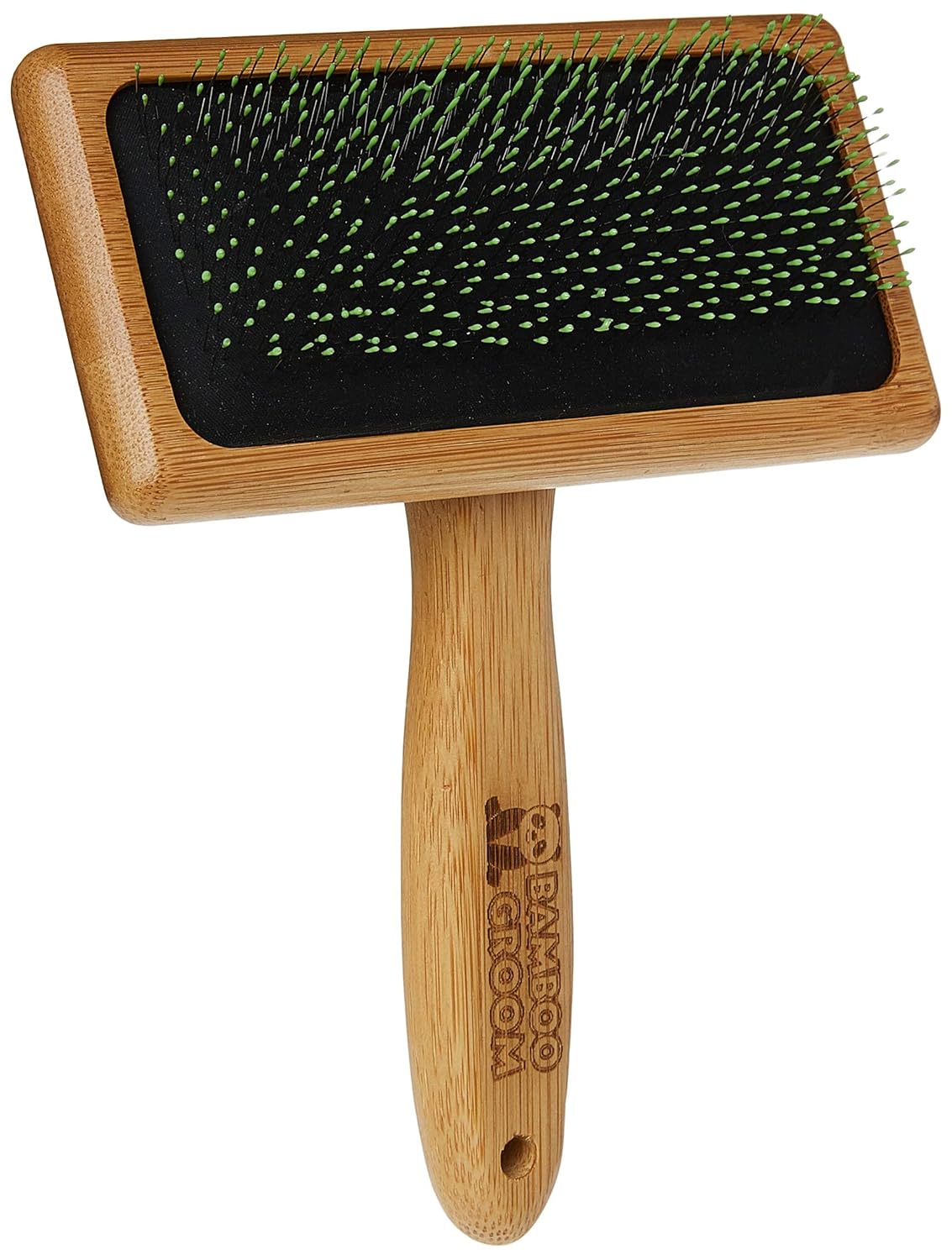 Bamboo Groom Soft Slicker Brush Medium