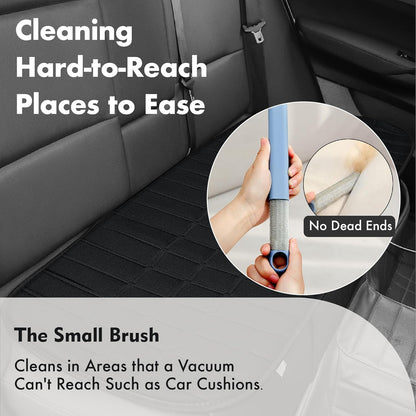 Dog Hair Remover for Car, Complete 3 in 1 Pet Hair Detailer Brush - Auto Detailing Tool for Car and Home Removes Hair from Car Seats, Carpets, and Couches, Reusable Fur Cleaning Solution