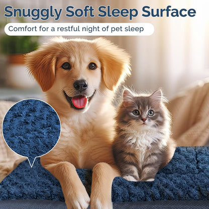 Dog Bed Mat – Soft & Comfortable Dog Kennel Pad for Crate – Durable Crate Bed & Mat for Dogs & Cats – Ideal for Crate, Kennel, and Home Use
