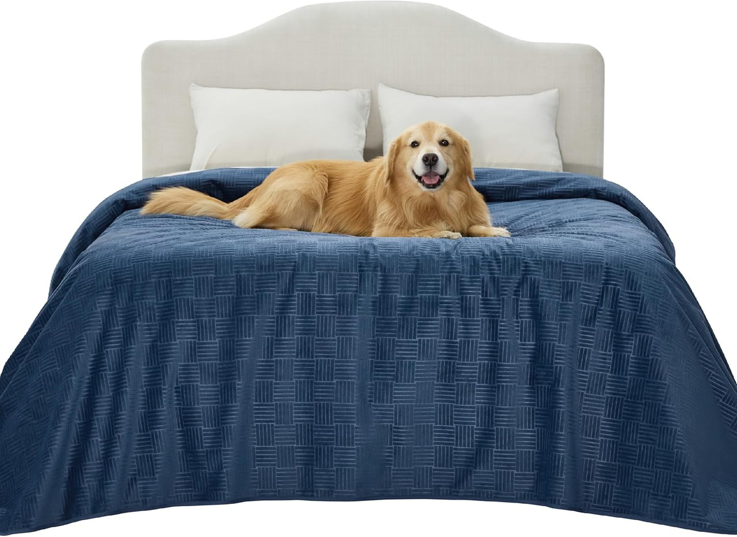 Bedsure Waterproof Couch Cover for Dogs Washable - Waterproof Blanket for Large Dogs Couch Sofa Bed Cozy, Lightweight Furniture Protector for Pet Cat Quick Drying, Ash Grey, 52x82IN