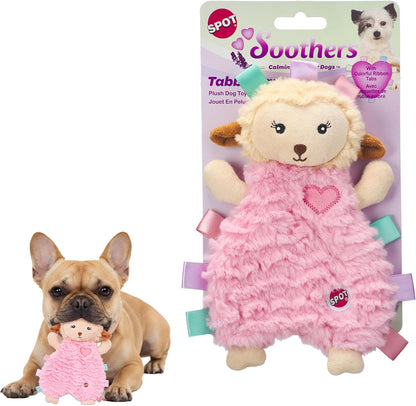 SPOT Soothers Multipurpose Dog Lick Mat - 6in Slow Feeder & Crate Enrichment Toy for Small & Medium Dogs and Puppies, Food-Grade Rubber, Dishwasher Safe, Anxiety & Boredom Relief