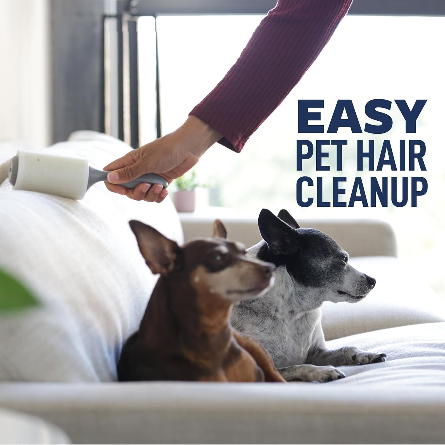 Scotch-Brite Lint Roller, Works Great On Pet Hair, 95 Sheets