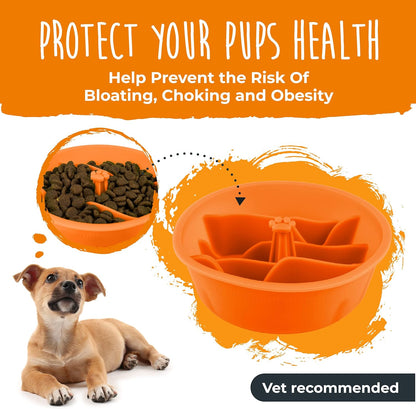 Mighty Paw Interactive Dog Lick Pad | Anxiety Relief, Dishwasher Safe, 4 Textures. Great for Dental Health. Dog Enrichment Toys for Medium Dogs, Lick Mat for Dogs Large Breed