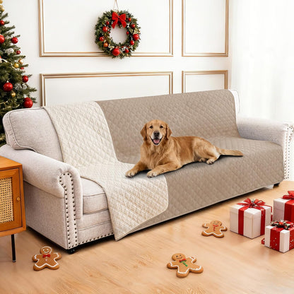 Waterproof Dog Blanket, Non-Slip Soft Pet Bed Cover, Couch Cover for Dogs Washable, Protects Sofa, Furniture, Crate, Car, Tear Resistant Leakproof Pet Blanket (30x70 Inch, Dark Grey)