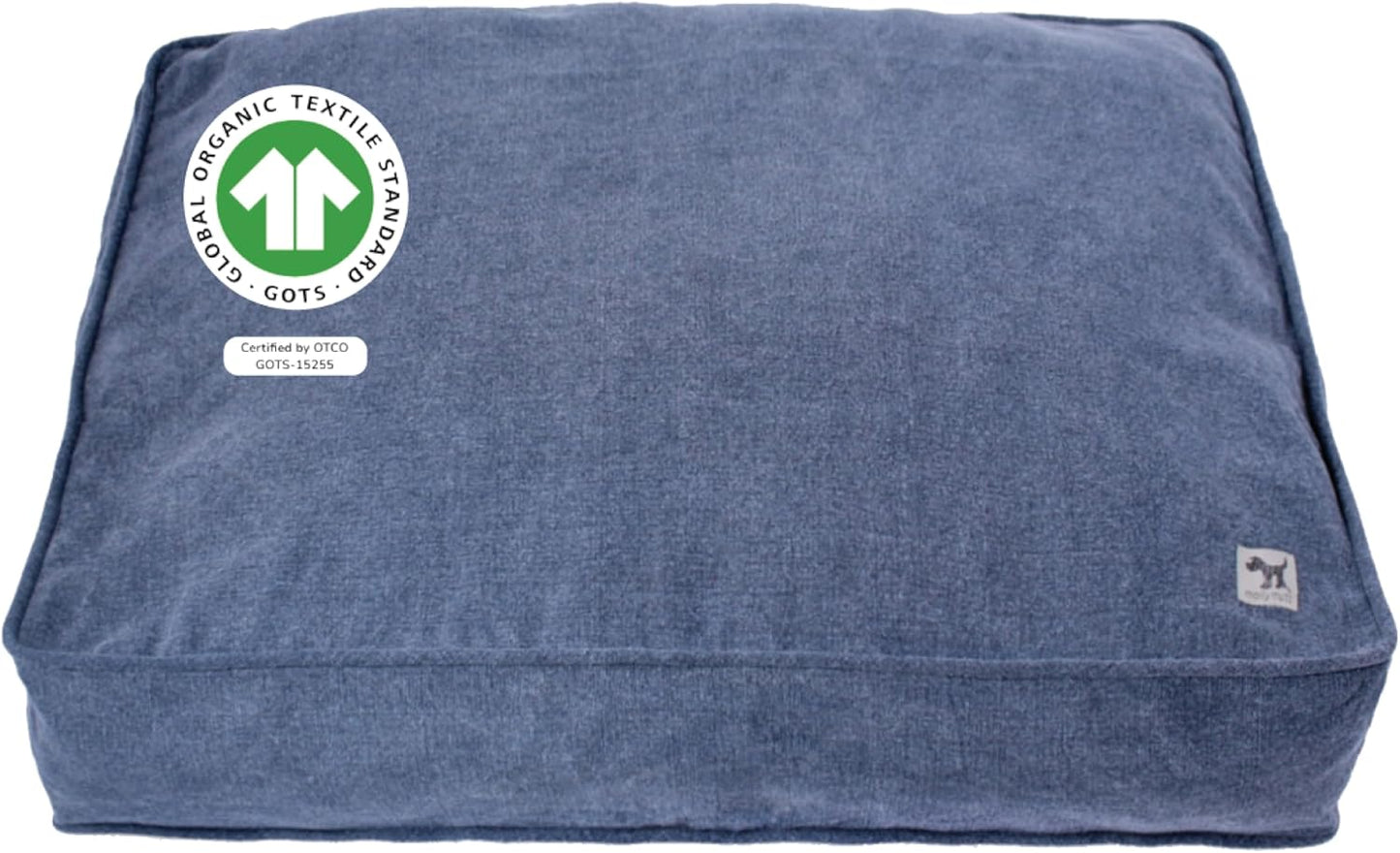 Molly Mutt Medium to Large Dog Bed Cover- Forever Young Print - Measures 27”X36”X5’’ - 100% Cotton - Durable - Breathable - Sustainable - Machine Washable Dog Bed Cover (Dd82b)