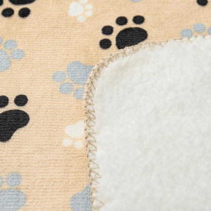 Waterproof Pet Blanket Dog Blankets, Pattern Printing Super Soft Warm Fluffy Facecloth Sofa Car Bed Protector, Urine Proof Washable Outdoor Pet Blanket for Puppy Large Dogs & Cats 40 * 30 inch