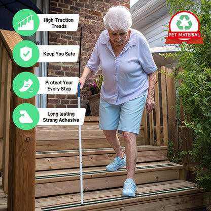 LifeGrip Anti Slip Transparent Anti Slip Tape, 4 inch by 30 feet, Non-Slip Traction Grip Tape to Tubs, Boats, Stairs, Clear, Soft, Comfortable for Bare feet (4" X 30')