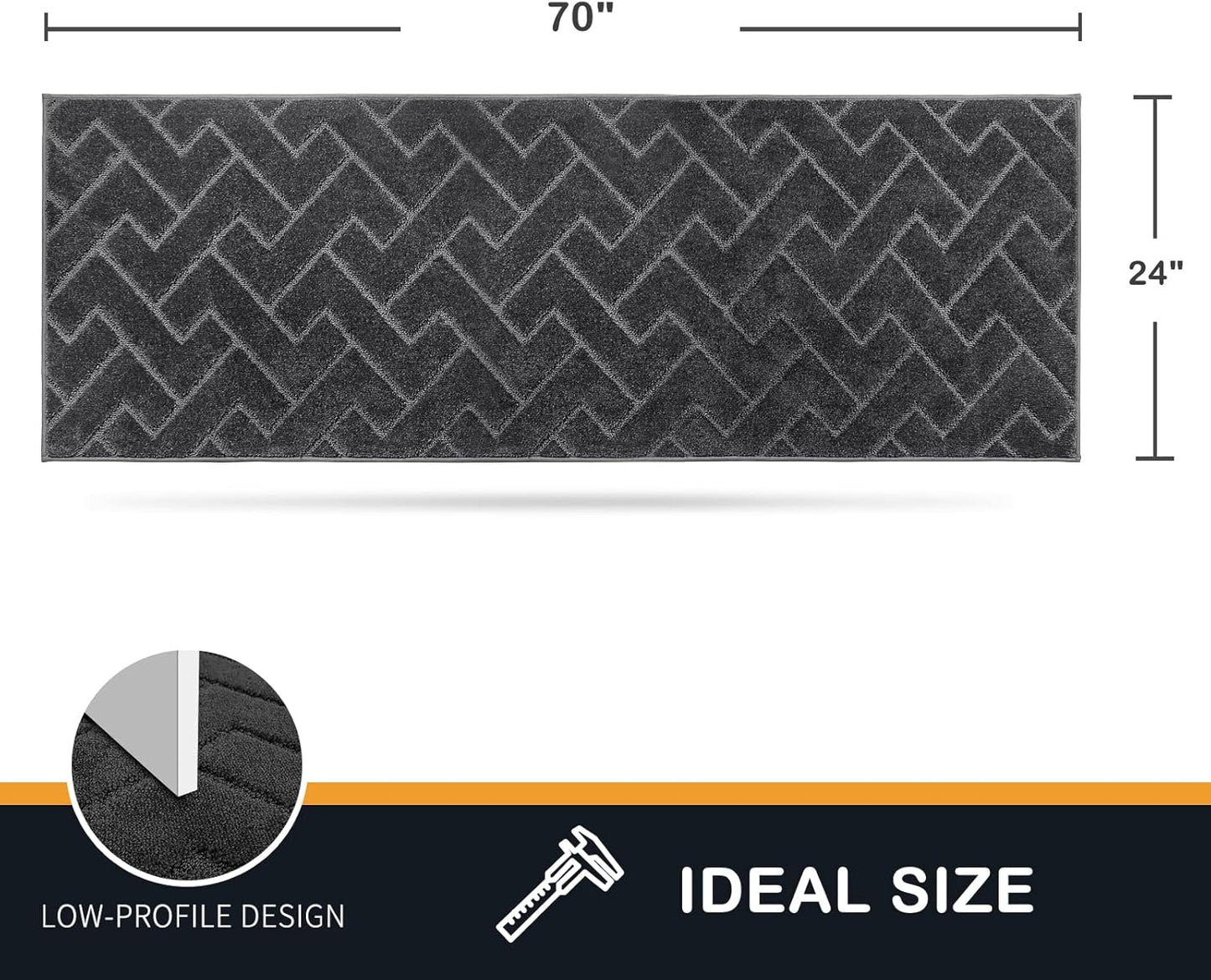 PURRUGS Dirt Trapping Door Mat 20" x 31.5", Non-Slip Machine Washable Entry Rug, Dog Doormat, Indoor Front Door Mat, Super Absorbent Entryway Rug for Muddy Shoes & Paws, Taupe