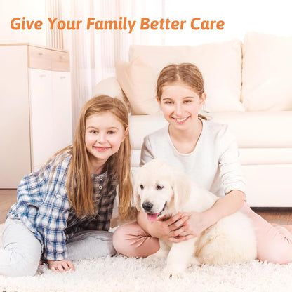Dog Brush for Long Haired Dogs, 27mm Extra Long Metal Pin Dog Deshedding Brush and Comb Set, Short Haired Shedding Grooming Detail Pets Brush Set with Rubber Handle