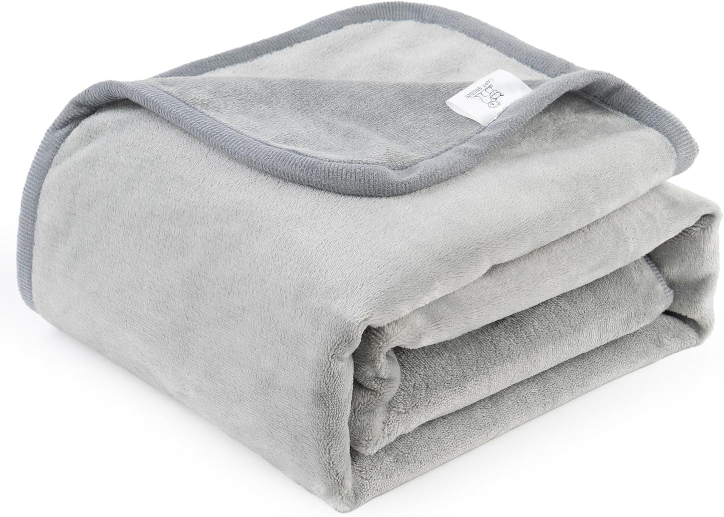 Waterproof Dog Blankets Pet Blanket 50"x60", Soft Fluffy Sofa Car Bed Protector, Reversible Sherpa Fleece Dog Blanket for Large Dogs (Dark Grey-Paws)