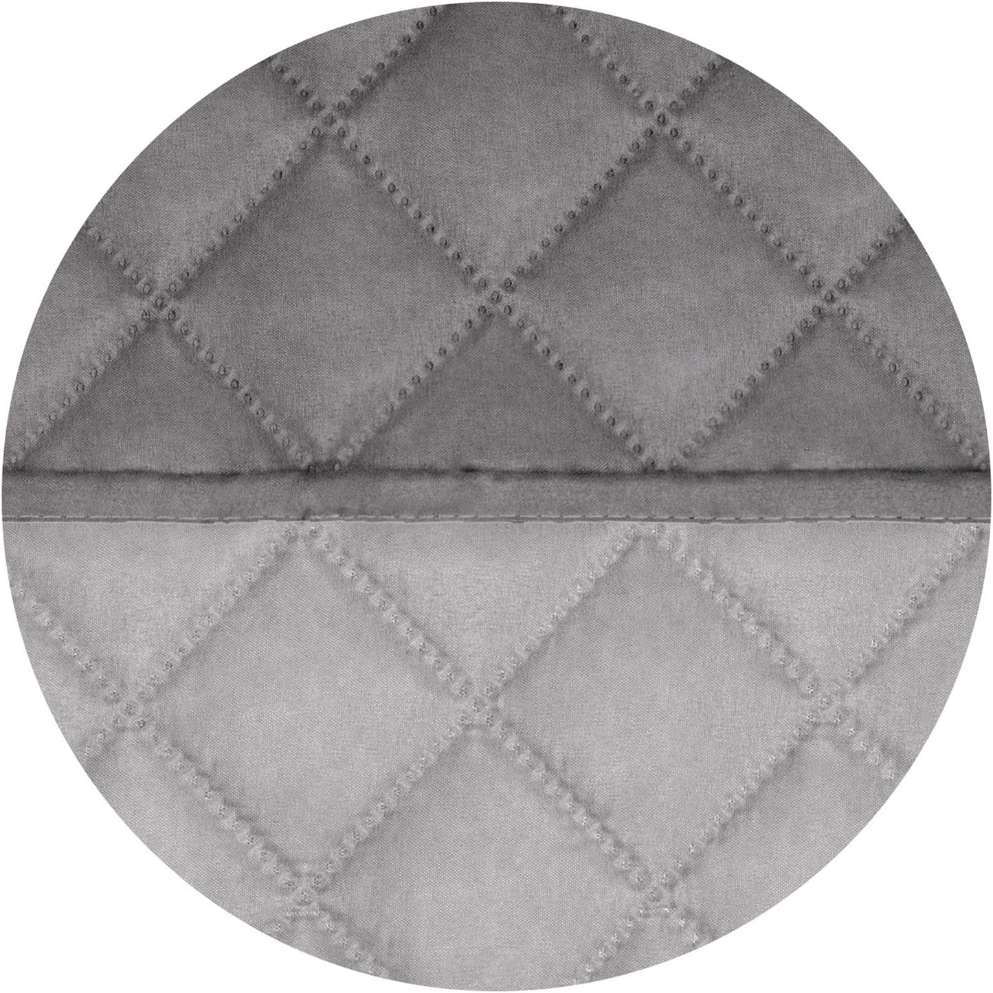 PureFit Reversible Quilted Sofa Cover, Water Resistant Slipcover Furniture Protector, Washable Couch Cover with Non Slip and Elastic Straps for Kids, Dogs, Pets (Sofa, Gray/Light Gray) - Colors A