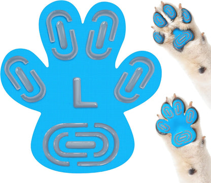 Anti-Slip Dog Paw Protector Pads for Senior Dogs, Dog Paw Adhesive Pads on Hardwood Floor,Senior Pets Essentials with Strong Traction,Puppy Grippers,12 Sets 48 pc M