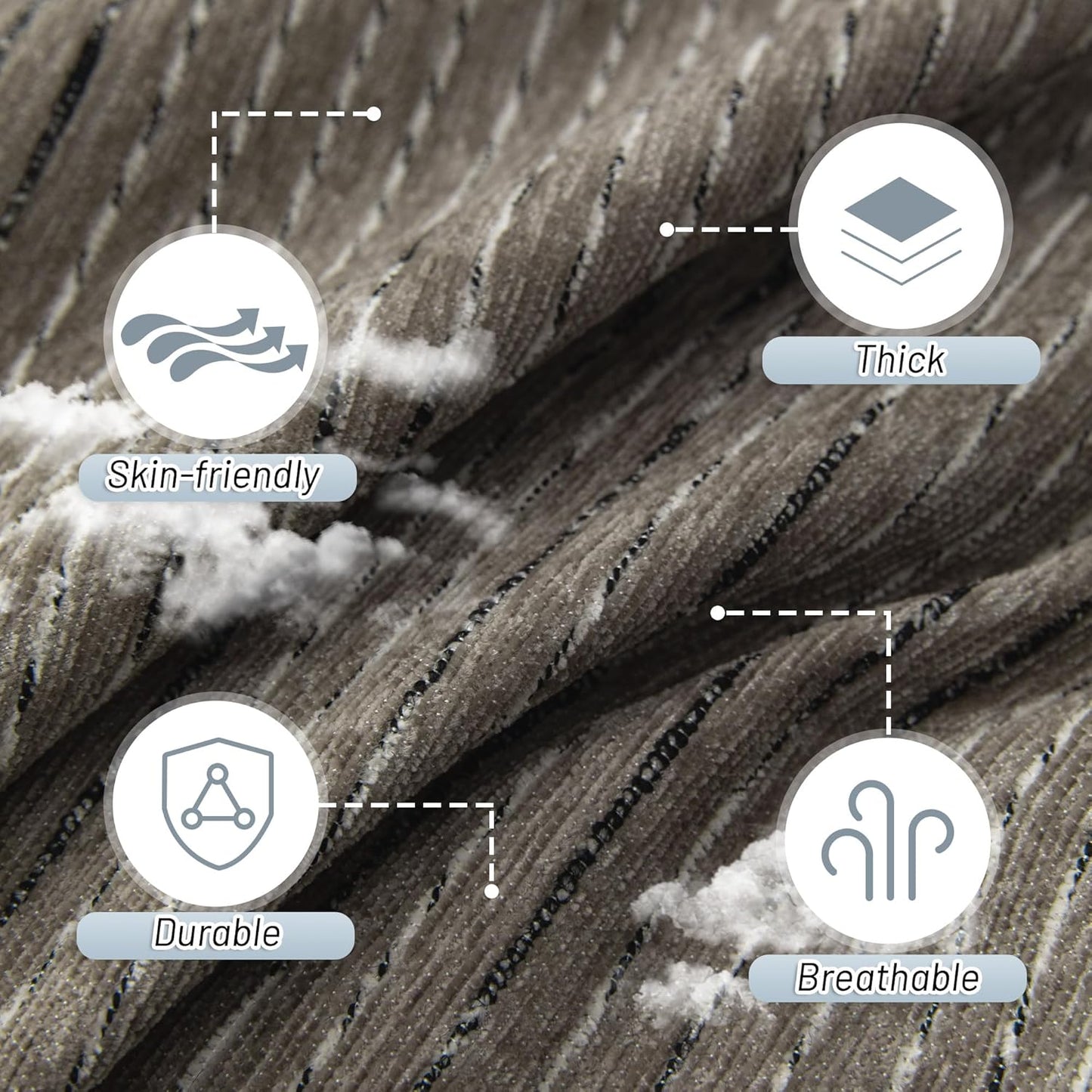 MYSKY HOME Couch Cover for Dogs, Washable Couch Covers, Non Slip Sofa Cover, Couch Cover 2 Cushion Sofa Dogs Furniture Protector with Tassels, Chenille Sofa Slipcover for Pets, 71"x118", Dark Grey