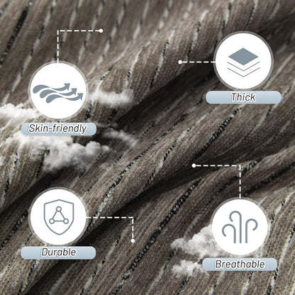MYSKY HOME Couch Cover for Dogs, Washable Couch Covers, Non Slip Sofa Cover, Couch Cover 2 Cushion Sofa Dogs Furniture Protector with Tassels, Chenille Sofa Slipcover for Pets, 71"x118", Dark Grey