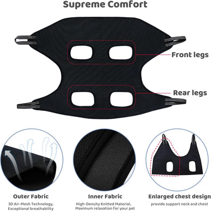 Guzekier Dog Grooming Hammock Harness for Dogs, Dog Nail Clipper
