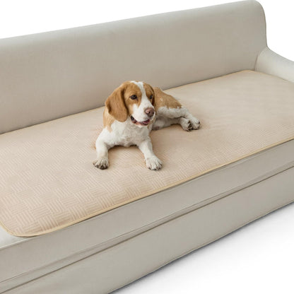 Bedsure Waterproof Couch Cover for Dogs Washable - Waterproof Blanket for Large Dogs Couch Sofa Bed Cozy, Lightweight Furniture Protector for Pet Cat Quick Drying, Ash Grey, 52x82IN