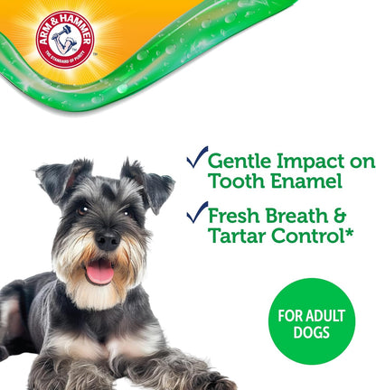 Arm & Hammer Complete Care Dog Dental Kit Enzymatic Toothpaste 2.5 OZ Chicken Flavor Toothbrush Finger Brush Tartar Baking Soda Formula