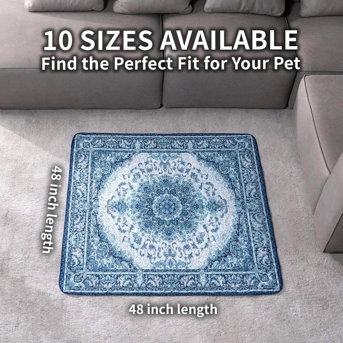 Washable Pee Pads for Dogs, Reusable Puppy Potty Training Pads, Ultra-Absorbent Thick Waterproof Leak-Proof Non-Slip Pads & Mat for Crate, Playpen, Floor, Whelping & Housebreaking , 2 Pack 18"x24"