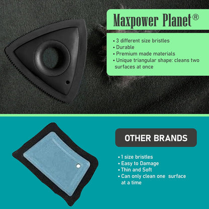 Maxpower Planet Pet Hair Removal Tool, Dog Hair Remover, for Car Carpet, Furniture, Easy Use Car Detailing Fur Remover Tool, Pet Hair Remover for Pet Fur