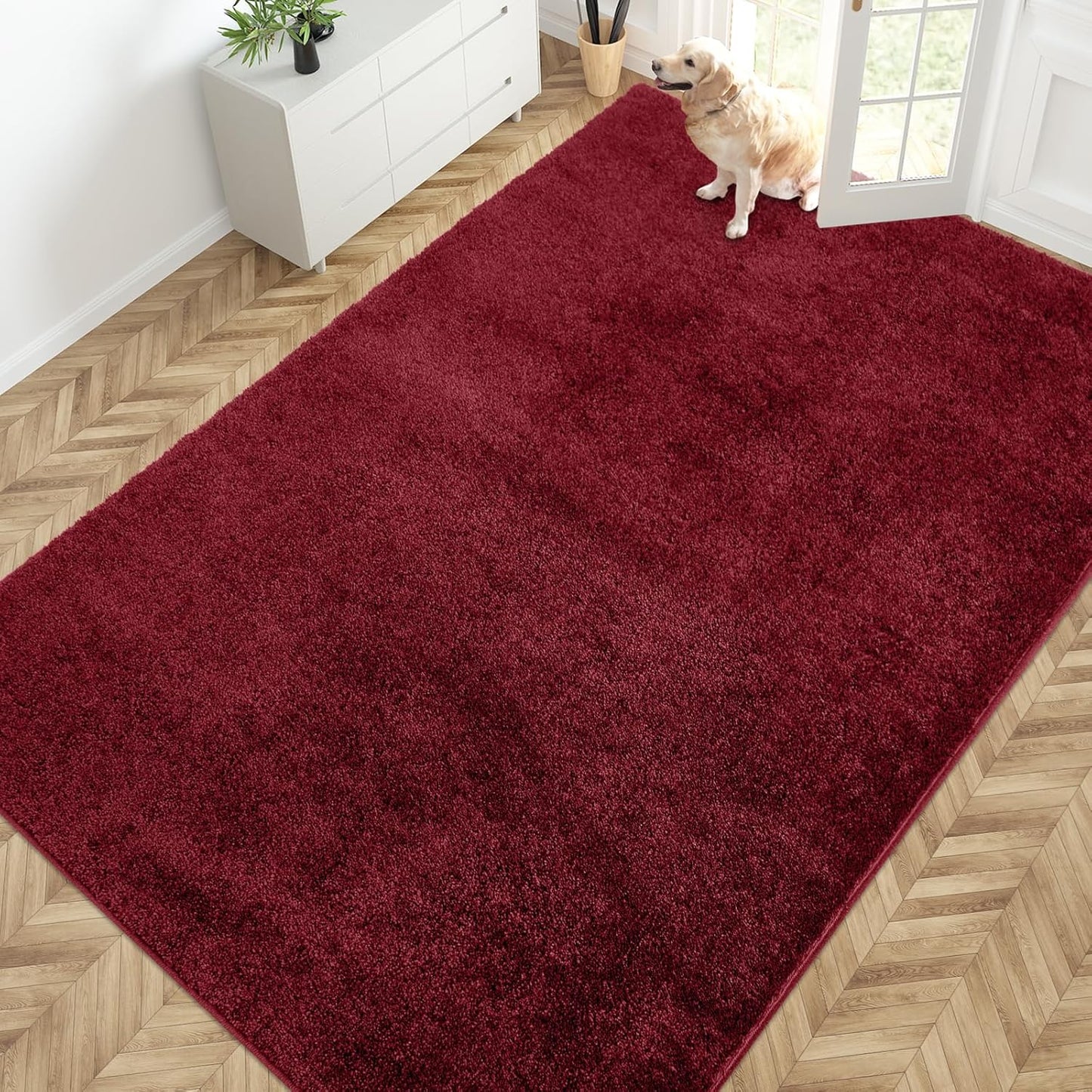 PURRUGS Dirt Trapping Door Mat 20" x 31.5", Non-Slip Machine Washable Entryway Rug, Dog Doormat, Indoor Front Door Mat, Super Absorbent Entry Rug for Muddy Shoes & Paws, Bluish Grey-Black