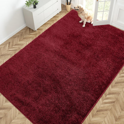 PURRUGS Dirt Trapping Door Mat 20" x 31.5", Non-Slip Machine Washable Entryway Rug, Dog Doormat, Indoor Front Door Mat, Super Absorbent Entry Rug for Muddy Shoes & Paws, Bluish Grey-Black
