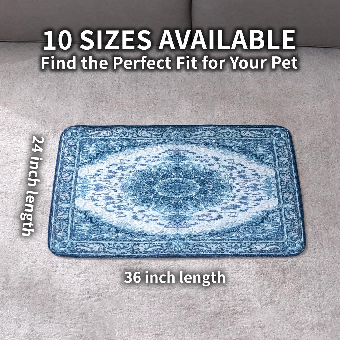 Washable Pee Pads for Dogs, Reusable Puppy Potty Training Pads, Ultra-Absorbent Thick Waterproof Leak-Proof Non-Slip Pads & Mat for Crate, Playpen, Floor, Whelping & Housebreaking , 2 Pack 18"x24"