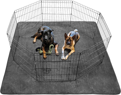 Dog Pee Pad Washable Extra Large, Instant Absorb Thicker Training Pads Non-Slip Pet Playpen Mat, Waterproof Reusable Floor Mat Ideal for Puppy Senior Dog Whelping Incontinence Housebreaking 65x48 Inch