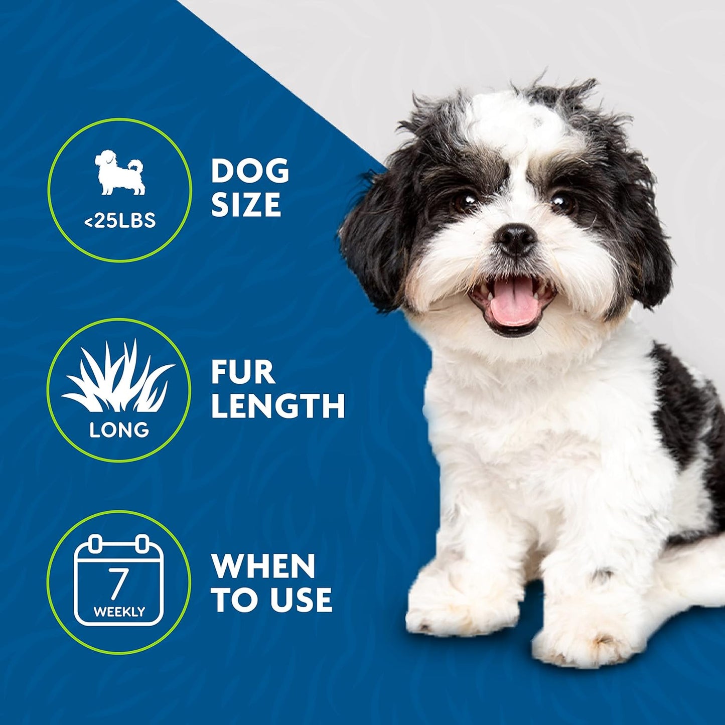 FURminator Large Dog Undercoat deShedding Tool for Long Hair, Reduces Loose Hair From Shedding