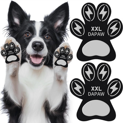 Dapaw Anti-Slip Dog Paw Pads, Paw Grip for Senior Dog on Hardwood & Tile Floors, Protector Pads for Hot Pavement, Paw Stickers for Dogs Feet with Strong Traction (5 Sets, 20 Pcs) L