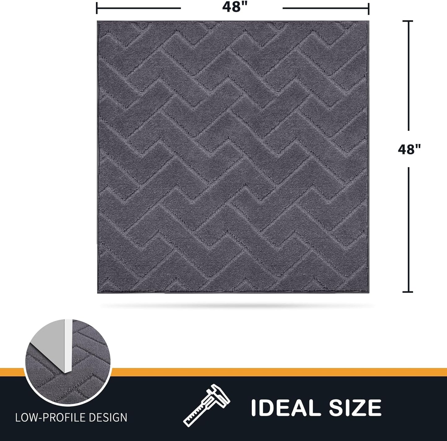 PURRUGS Dirt Trapping Door Mat 20" x 31.5", Non-Slip Machine Washable Entry Rug, Dog Doormat, Indoor Front Door Mat, Super Absorbent Entryway Rug for Muddy Shoes & Paws, Taupe