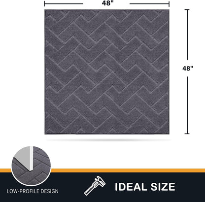 PURRUGS Dirt Trapping Door Mat 20" x 31.5", Non-Slip Machine Washable Entry Rug, Dog Doormat, Indoor Front Door Mat, Super Absorbent Entryway Rug for Muddy Shoes & Paws, Taupe
