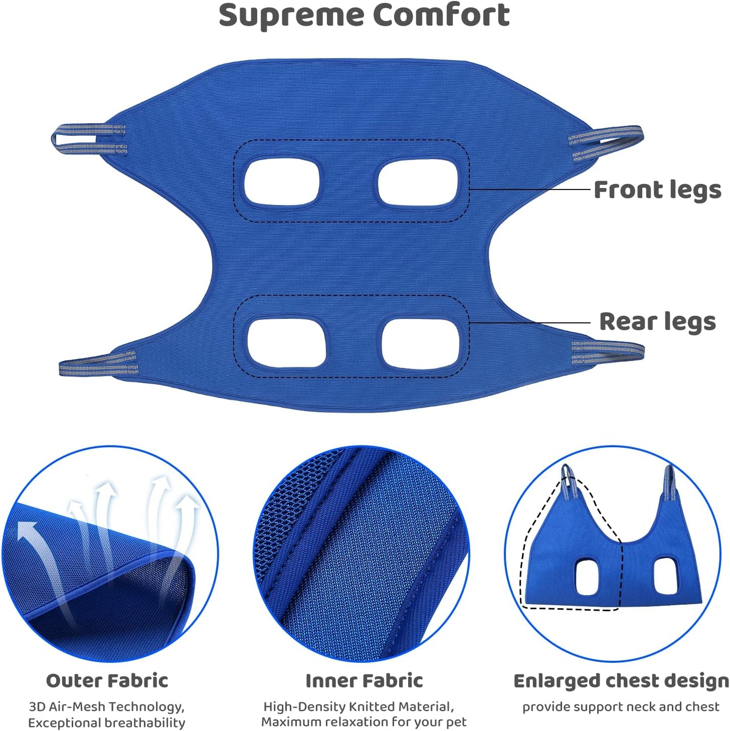 Guzekier Dog Grooming Hammock Harness for Dogs, Dog Nail Clipper