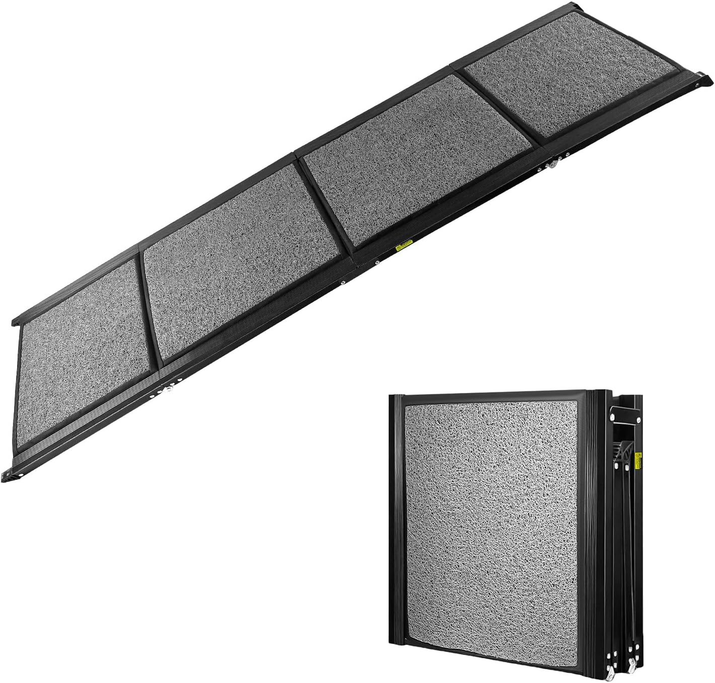 67" x 20" Dog Ramp for Car, Folding Pet Stair Ramps for Truck, SUV, Portable Pet Steps Load-Bearing 200LBS with Non-Slip Surface