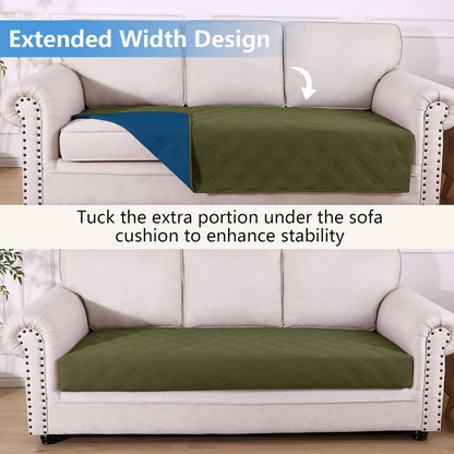 hyha Waterproof Dog Bed Blanket, Soft Pet Blankets, Waterproof Couch Cover for Dogs, Reversible Sofa Covers Washable for Furniture (30x70 Inch, Grey/Dark Grey)