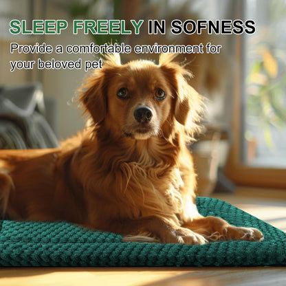 Dog Bed Mat – Soft & Comfortable Dog Kennel Pad for Crate – Durable Crate Bed & Mat for Dogs & Cats – Ideal for Crate, Kennel, and Home Use