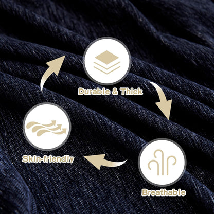 MYSKY HOME Couch Cover for Dogs, Washable Couch Covers, Non Slip Sofa Cover, Couch Cover 2 Cushion Sofa Dogs Furniture Protector with Tassels, Chenille Sofa Slipcover for Pets, 71"x118", Dark Grey