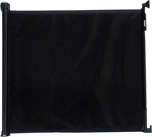 Cardinal Gates RETG Retractable Baby Gate - Mesh Retractable Dog Gate - Extends Up to 55 Inches Wide - 36 Inches Tall - Black