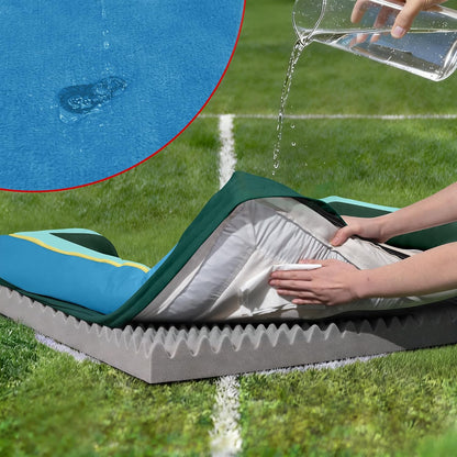 Comfort Expression Orthopedic Dog Bed for Extra Large Dogs 42x30 Inch, Waterproof Egg Crate Foam XL Pet Bed with Removable Bolsters, Dog Couch with Washable Cover & Non-Slip Bottom, Grey - Colors B