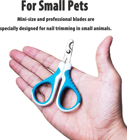 gonicc Dog & Cat Pets Nail Clippers and Trimmers - with Safety Guard to Avoid Overcutting, Free Nail File, Razor Sharp Blade - Professional Grooming Tool for Pets (for Medium to Small Dogs)