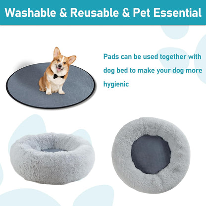 Bunlitent Washable Pee Pads for Dogs 72x72, 2 Pack, Extra Large Reusable Puppy Pads, Dog Training Pads with Quick Dry, Large Anti-Slip Dog Pee Pads, Whelping Pads, Potty Pad