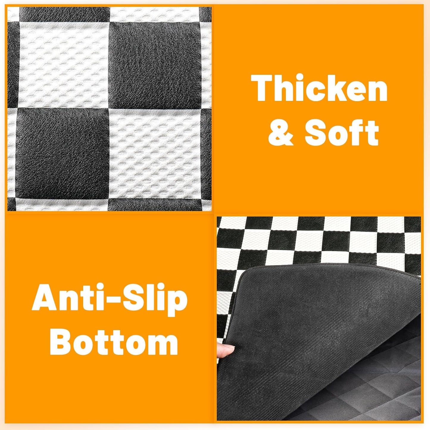 Manificent Non-Slip Pet Bed Mat for Back Seat Extender, Hair Resistant Dog Blanket for Hard Bottom Dog Car Seat Cover, Anti Slip Pet Linner Backseat Cover Deep Gray